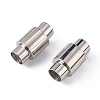 304 Stainless Steel Magnetic Clasps X-STAS-H048-4-2