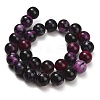 Natural Fire Crackle Agate(Dyed & Heated) Beads Strands G-K425-A06-14mm-5
