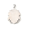 304 Stainless Steel Big Pendants STAS-K225-08AS-2