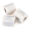 3 Rolls 3 Styles Vinyl Plastic Printable Holographic Stickers OFST-TA0001-10A-1