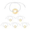 6Pcs Waxed Cotton Cord Bracelets BJEW-AR00002-1