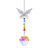 Faceted Heart Glass Suncatchers PW-WGADEF4-06-1