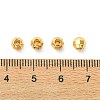 SHEGRACE Brass Round Beads XGRPCU997-292G-3