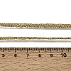 3.5MM Polyester Metallic Cord Braided Cord Necklace Making FB-CBAA152-01P-08-3
