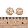 925 Sterling Silver Micro Pave Clear Cubic Zirconia Screw Clasps STER-P060-37G-3