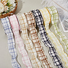 1 Roll Polyester Ruffled Ribbon SRIB-CY0001-14F-4
