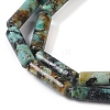 Natural African Turquoise(Jasper) Beads Strands G-D464-52-4