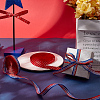 2 Rolls 2 Styles Independence Day Themes Polyester Ribbon OCOR-GF0004-50A-3