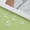 Anchor Brass Pendants ZIRC-F022-64S-5