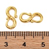 Rack Plating Brass Hook and S-Hook Clasps KK-Z070-38B-G-3