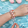 1Bag Plastic & Glass Beaded Stretch Bracelets BJEW-PA0001-10A-3