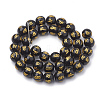 Buddhist Glass Beads Strands GLAA-S174-16mm-01-2