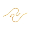 Brass Earring Hooks X-J0JQN-G-NF-1