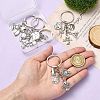 5Pcs Alloy Keychain KEYC-CJ00006-4