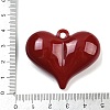 Opaque Acrylic Enamel Pendants OACR-B036-12C-3