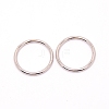 Zinc Alloy Round Rings IFIN-WH0052-50P-1