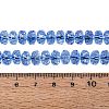 Crackle Transparent Glass Beads Strands GLAA-N068-03A-03-4