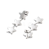 304 Stainless Steel Stud Earrings EJEW-S226-10P-03-3