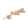 Alloy Crystal Rhinestone Hair Barrettes LS-PHAR-Z003-06KCG-3