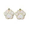 201 Stainless Steel Rhinestone Pendants STAS-V005-05G-02-1