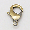 Brass Lobster Claw Clasps KK-905-AB-1