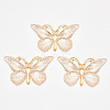 Transparent Acrylic Pendants TACR-R140-08A-1