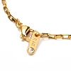 304 Stainless Steel Venetian Chain Necklaces & Bracelet Set SJEW-JS01216-12