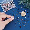   120Pcs 6 Colors Diamond Shape Grade A Cubic Zirconia Cabochons ZIRC-PH0001-43D-04-3