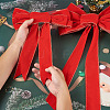 2Pcs 2 Styles Polyester Bowknot DIY-TA0014-50A-5