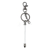 Metal Beadable Keychains KEYC-D288-02B-2