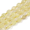 Natural Lemon Quartz(Heated) Beads Strands G-N342-149I-23-2