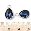 Alloy Glass Charms PALLOY-T028-7x10mm-13-3