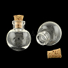 Round Glass Bottle for Bead Containers X1-AJEW-R045-01-1
