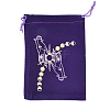 Velvet Moon Phase with Hand Printed Packing Tarot Pouches PW-WG17539-12-1