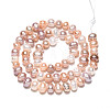 Natural Cultured Freshwater Pearl Beads Strands PEAR-N013-05C-04-3