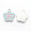 Alloy Enamel Pendants EAP073Y-4-2