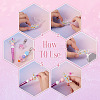 12Pcs Transparent Acrylic Beads TACR-TA0001-77C-7