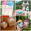 10 Sheets Paper Self Adhesive Stickers STIC-TA0002-07-8