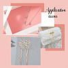 8Pcs 2 Style 201 Stainless Steel Pendants STAS-DC0001-02-7