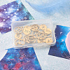 24Pcs 304 Stainless Steel Pendants STAS-TA0001-30G-4
