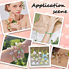 350Pcs 7 Styles Glass Beads GLAA-SC0003-44-5
