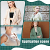 6Pcs Microphone Alloy Lapel Pins for Backpack Clothes JEWB-ME0001-15P-5