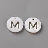 Natural Freshwater Shell Pendants LS-SHEL-Q311-008M-1