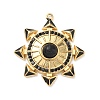 304 Stainless Steel Enamel Pendants STAS-F360-02G-1