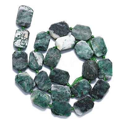 Natural Dioptase Beads Strands G-K245-J09-01-1