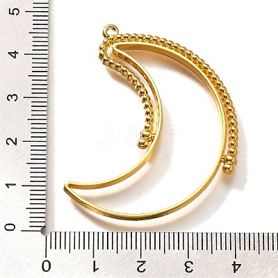 Alloy Open Back Bezel Pendants PALLOY-I223-04G-1