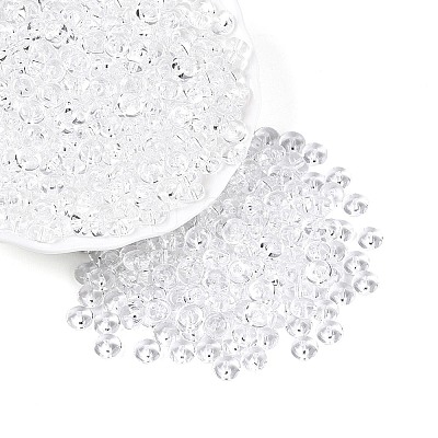 Transparent Colours Glass Seed Beads SEED-N007-39A-09-1