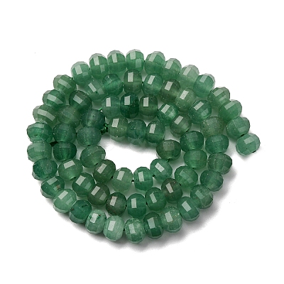 Natural Green Aventurine Beads Strands G-P587-D14-02-1