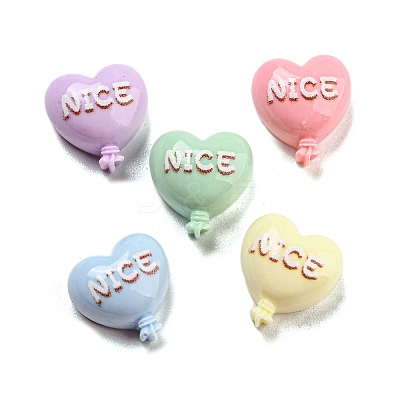 Opaque Resin Cabochons CRES-Q218-01-1