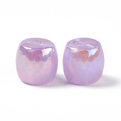 Opaque Acrylic Beads OACR-C009-01D-1